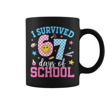 Happy 67 Days Of School Meme 100 Days Of School Boys Girls Coffee Mug - Thegiftio UK