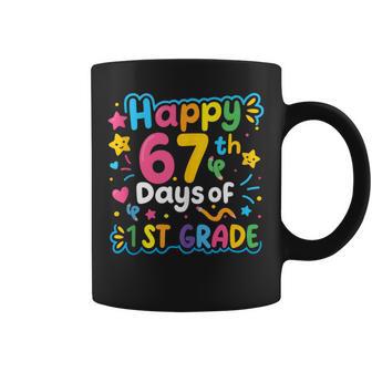 Happy 67th Day Of 1st Grade School Meme 67 Kids Teachers Tank Top Coffee Mug | Mazezy