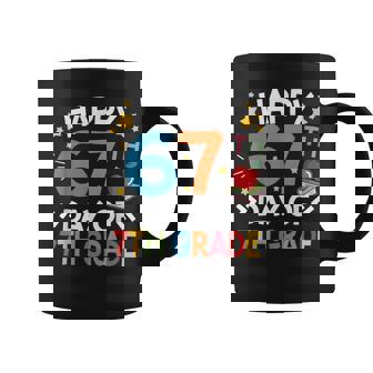 Happy 67th Day Of 7th Grade Teachers 67 Days Of School Kids Coffee Mug | Mazezy