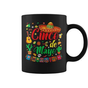 Happy Cinco De Mayo Fiesta Mexican Party 5 De Mayo Women Coffee Mug | Seseable FR