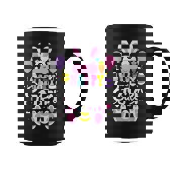 Happy Easter Bunny Rabbit Face Easter Day Toddler Coffee Mug | Mazezy