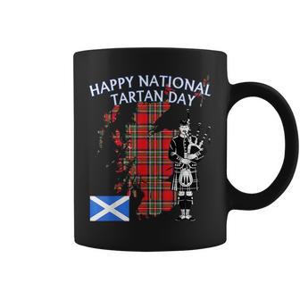 Happy National Tartan Day Stewart Clan Scottish Heritage Coffee Mug - Thegiftio UK