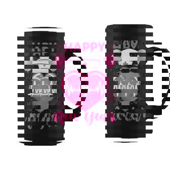 Happy New Year Nurses Heartbeat New Years Eve Party 2026 Coffee Mug | Mazezy