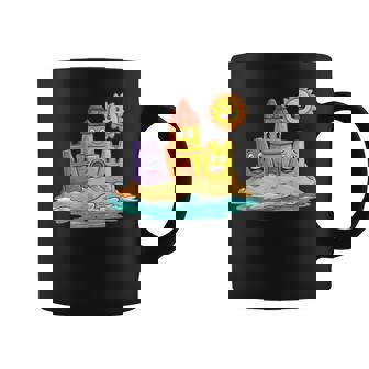 Happy Sandcastle Fun In The Sun Smiles Coffee Mug | Mazezy