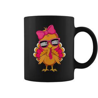 Happy Thanksgiving Turkey Family Dinner Thanksgiving Gobble Coffee Mug | Mazezy