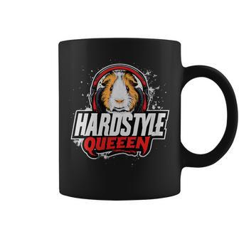 Hardstyle Queen Guinea Pig With Headphones Coffee Mug | Mazezy