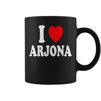 I Heart Love Arjona Bolivar Colombia Travel Tourism Coffee Mug - Thegiftio UK