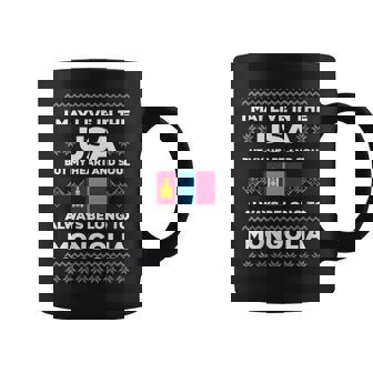 My Heart And Soul Mongolia Flag Quote Christmas Coffee Mug | Mazezy