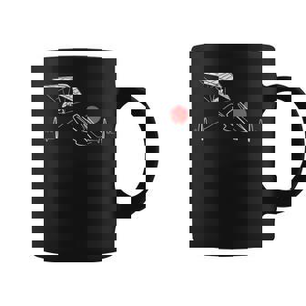 Heartbeat Hang Gliding Air Sports Hang Glider Instructor Tank Top Coffee Mug | Mazezy