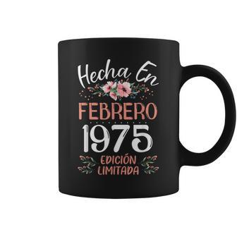 Hecha En Febrero 1975 Regalo 51 Años Cumpleaños Taza de café - Regaloses