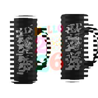 Hello 2026 New Years Eve Party Happy New Year 2026 Fireworks Coffee Mug | Seseable CA