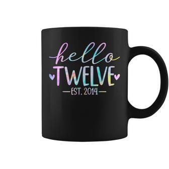 Hello Twelve Est 2014 12Th Birthday 12 Year Old Girl Boy Coffee Mug - Thegiftio UK