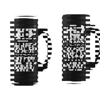 Help I'm Trapped On A Ship With Family Cruise Photo Coffee Mug | Mazezy