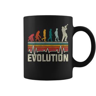 Herzschlag Trompete Retro Musiker Evolution Geschenkintage Tassen - Geschenkecke