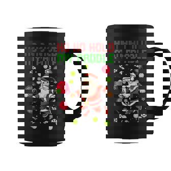 Ho Ho Hold My Paddle Christmas Padel Tennis Xmas Holiday Coffee Mug | Mazezy