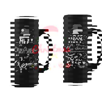 Hockey Christmas Crew Fun Hockey Coach Matching Coffee Mug | Mazezy