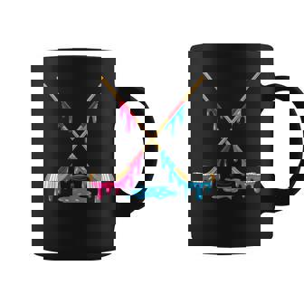 Hockey Ice Cream Drip Boys Ice Hockey Youth Players Coffee Mug | Seseable FR