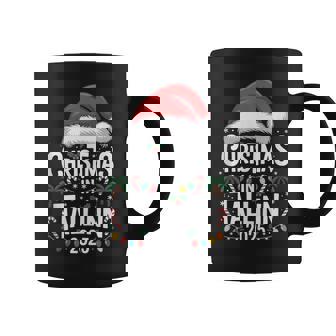 Holiday Season Fun Santa Hat Christmas In Tallinn 2025 Tank Top Coffee Mug | Mazezy