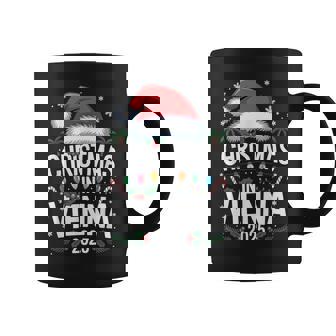 Holiday Season Fun Santa Hat Christmas In Vienna 2025 Coffee Mug | Mazezy