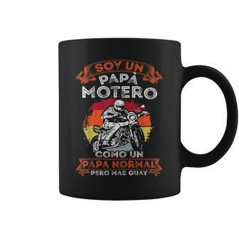 Hombre Moto Papà Motociclismo Motero Moto Taza de café - Regaloses