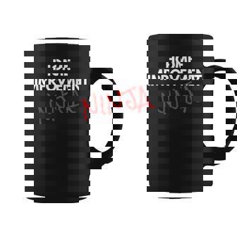 Home Improvement Ninja Fun Handyman Repair Quote Coffee Mug | Mazezy