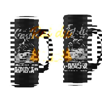 Homme Camper Drole Campeur Roi Du Camping-Car Tasse - Cadeauxyz