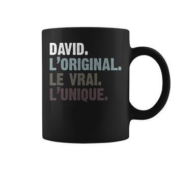 Homme Humour Idée Cadeau Personnalisé Prénom David Tasse - Cadeauxyz