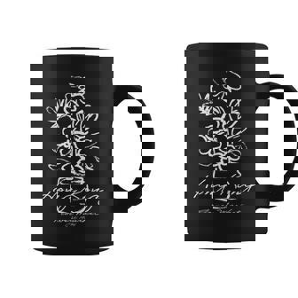 Hong Kong Minimalist Flower Art – Urban Aesthetic Hong Kong Coffee Mug | Mazezy