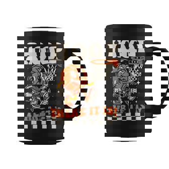 Hoop There It Is Basketball Player Fan Basketball Coach Coffee Mug | Seseable CA
