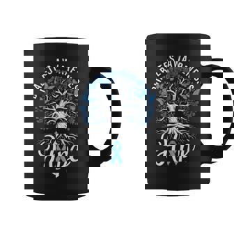 Hope Diabetes Awareness Month Type 1 Diabetes Ribbon Coffee Mug | Mazezy