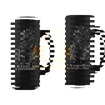 Horror Thanksgiving Turkey With Creepy Pumpkins Coffee Mug | Mazezy