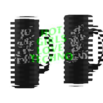 Hot Girls Love Techno Rave House Dubstep DJ EDM Music Slay Tank Top Coffee Mug | Mazezy