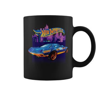 Hot Wheels Nachtstadt Im Retro-Look Tassen - Geschenkecke