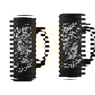 Houston We're Ready For Testing Teacher Racoon Astronaut Coffee Mug | Seseable FR