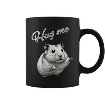 Hug Me ジャンガリアンハムスター アートデザイン 可愛い おしゃれ 動物 齧歯類 コーヒーマグ - Kawaiitshirt