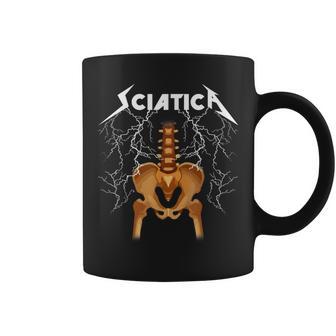 Humor De Roca Nerviosa Esquelética De Ciática Taza de café - Regaloses