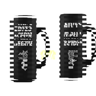 Humor Endive Minimalist Vegetable Funny Quote Endive Tank Top Coffee Mug | Mazezy