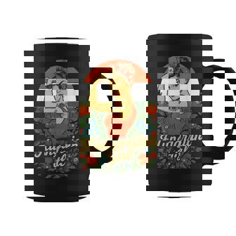Hungarian Girl Strong Woman Hungary Flag Folk Art Power Coffee Mug | Mazezy