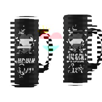 Hungarian Queen Hungary Flag Proud Hungarian Woman Tank Top Coffee Mug | Mazezy