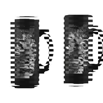 Hypnotic Cats Weird Eyes Horror Weirdcore Spooky Halloween Tank Top Coffee Mug | Mazezy