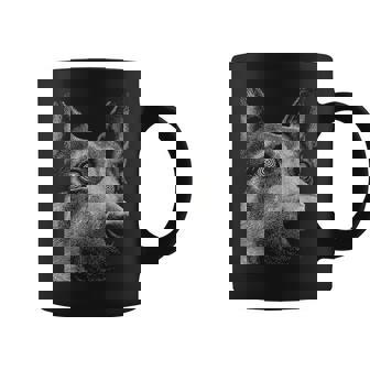 Hypnotic German Shepherd Weird Eyes Weirdcore Halloween Dog Coffee Mug | Mazezy