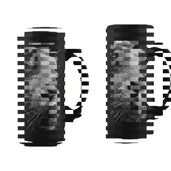 Hypnotic Rabbit Weird Eyes Odd Weirdcore Spooky Halloween Tank Top Coffee Mug | Mazezy