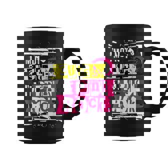 I'm Not Cute I'm Punk Rock パンクロッカー用 コーヒーマグ - Kawaiitshirt