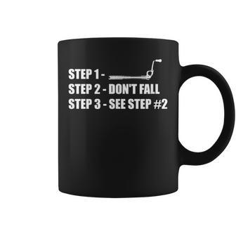 Ice Climbing Don't Fall Coffee Mug | Mazezy