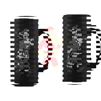 Ice Hockey Christmas Santa Xmas Coffee Mug | Seseable FR