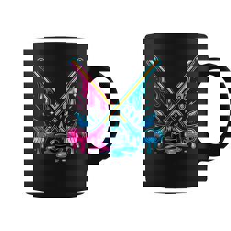 Ice Hockey Player Ice Cream Drip Youth Boys & Girls Coffee Mug | Mazezy