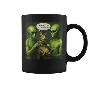 Ich Fand Das Es Istibrierend Lustig Katze Alien Tassen - Seseable