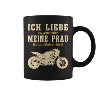 Ich Liebe Meine Frau Wennie Mich Motorradfahren Lässt Tassen - Geschenkecke