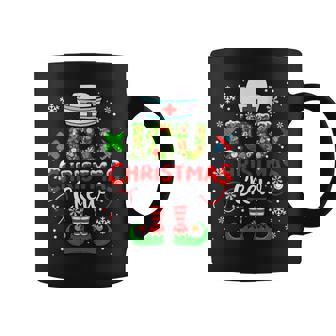 ICU Christmas Crew Colorful Floral Costume Elf Nurse Job Coffee Mug | Mazezy