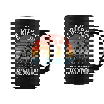 I'd Rather Be Rock Collecting Season Geologist Minerals Coffee Mug | Mazezy